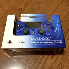 PS4 DUALSHOCK 4 ワイヤレスコントローラー 青　USBケーブル付属
