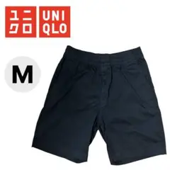 ユニクロ UNIQLO ブラック 黒 ハーフパンツ M