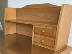 ＊美品＊ 天然木学習デスク棚
