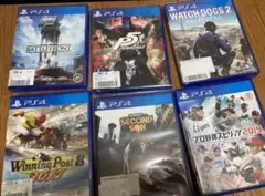 PS4 ソフト　ゲーム　まとめ　６本
