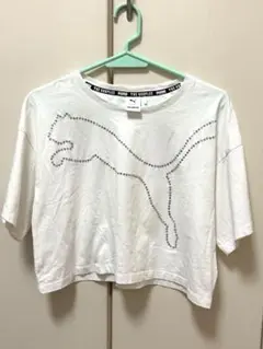 プーマ クープルズ レディース クロップドTシャツ USサイズS