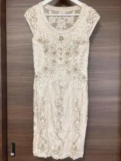 【美品】SUEWONGスーウォン/高級ドレス/ビジュードレス/結婚式