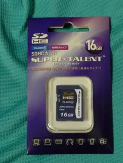 SUPER TALENT SDHCカード 16GB CLASS 6