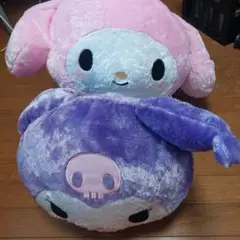 マイメロディ ＆ クロミ ぬいぐるみ 大きめ 2体セット