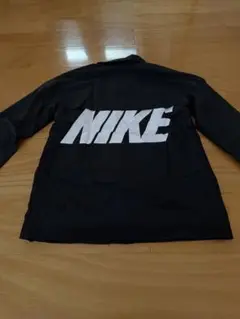 NIKE　コーチジャケット　ナイロンジャケット　ビッグロゴ　白黒