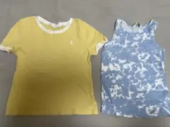 子供用トップス2枚セット。GapとH&M