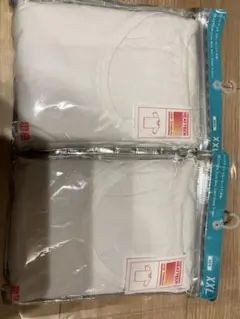 ユニクロ　ヒートテッククルーネックT ❗️XXL 2枚セット半袖　新品未使用