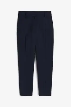 完売美品 H&M テーパードスラックス ブラック EUR34