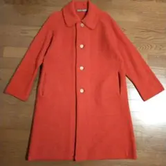 45r アルパカ縮絨 ステンカラー コート
