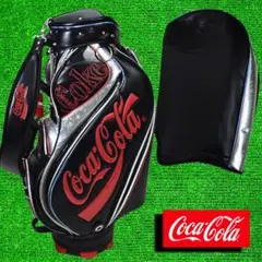 【希少・激レア】CocaCola コカコーラ キャディバッグ ゴルフバッグ 貴重】CocaCola コカコーラ キャディバッグ 口枠6分割 入手困難