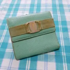 確実本物＊Salvatore　Ferragamo　フェラガモ　がま口3つ折り財布