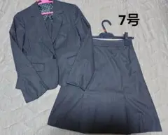 洋服の青山　n line 佐々木希 ビジネススーツ　グレー ストライプ 7号