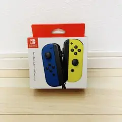 【未使用に近い】任天堂Switch ジョイコン　ブルー　ネオンイエロー