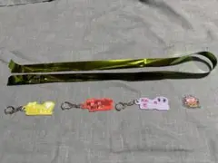 マクロスF　ギャラクシーライブファイナル　ランカ銀テープ キーホルダー　バッジ
