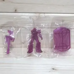 ガンダムミニフィギュア クリアパープル 未開封