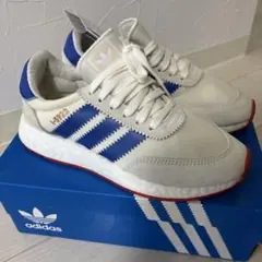 adidas スニーカー ホワイト/ブルー/レッド