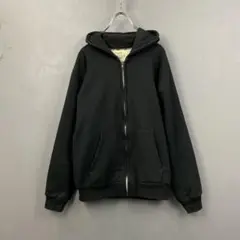 USA製 チルバスター キャンバー スウェット ジップパーカー 裏サーマル 黒