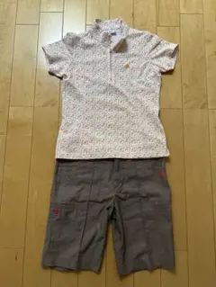 adidas ポロシャツ＆ショートパンツセット