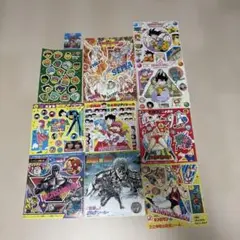 週刊少年ジャンプ付録シールセット　DRAGON BALL 殺せんせー