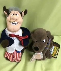 Famous Munnies アメリカンキャラクターパロディぬいぐるみ2個セット