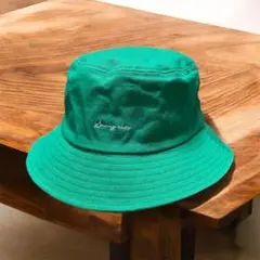 グリーン バケットハット UV対策 吸汗速乾　抗菌防臭　57.5サイズ　新品