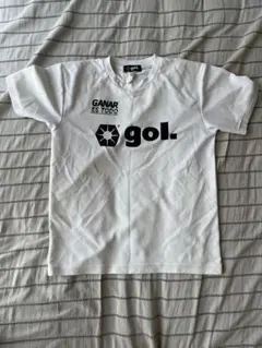 gol. ホワイト Tシャツ GANAR ES TODO