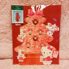 希少レア　ハローキティ　ウサギ　クリスマスポップアップカード　2004 サンリオ