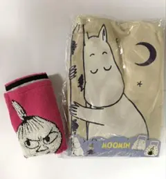 【新品未使用】 ムーミン ダイカットトートバッグ vol3 ミィ ハンカチ