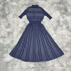 【良品】BARNEYS NEW YORK レース柄 38〈定価29,700円〉
