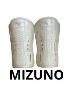 MIZUNO サッカー シンガード すね当て ホワイト