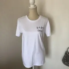 SHAMAN プリントロゴTシャツ　丈長め　レディースXSサイズ