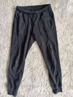 美品‼️GU ブラック ジョガーパンツ Sサイズ
