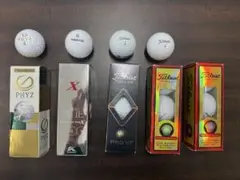 ゴルフボール　3個入複数セット