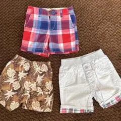 ショートパンツ3点セット