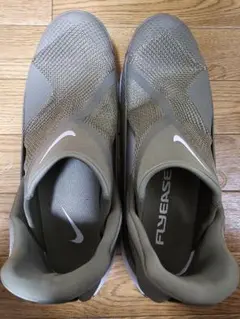 Nike GO FlyEase 28.5 オリーブグリーン スニーカー