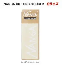 NANGA ナンガ ナンガカッティングステッカーS ホワイト NA2254