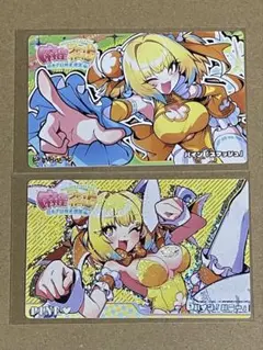 カードコネクト 麻雀ファイトガール パイン スマッシュ バニー ホロ 2種セット