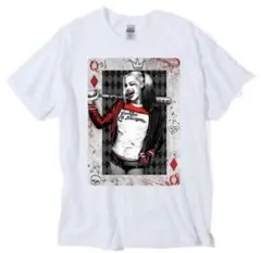 男女兼用　映画『スーサイド・スクワッド』ハーレイ・クインTシャツ　キムタク着用