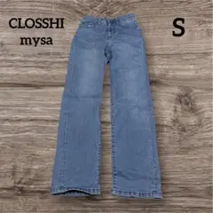 しまむら　CLOSSHI mysa デニム　パンツ　Sサイズ