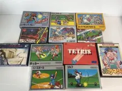 【レア】ファミコン ゲームソフト12本セット
