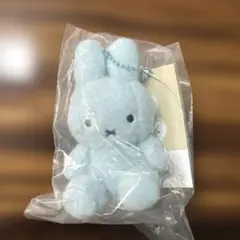 韓国限定★ミッフィ ぬいぐるみ キーリング マスコット ブルー