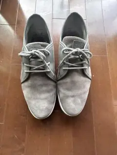 CLAE グレー スエード カジュアルスニーカー