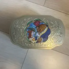 ★ディズニー美女と野獣 デザインの空き缶