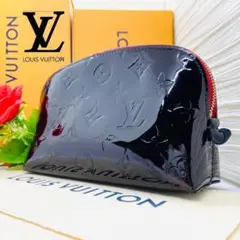 LOUIS VUITTON ヴィトン ヴェルニ モノグラム ポーチ 小物入れ