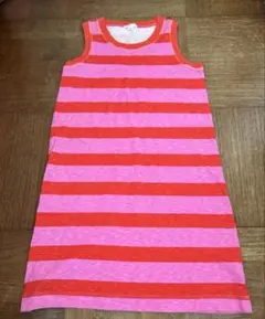 crewcuts ストライプ ノースリーブワンピース 12サイズ