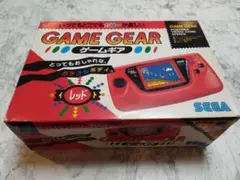 ゲームギア　修理動作済み　箱説アダプタ　おまけソフト付き（※画面に傷があります）