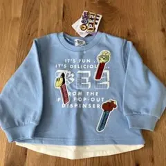 新品タグ付き))PEZ トレーナー　90cm