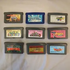 ゲームボーイアドバンス　ソフト　９点セット
