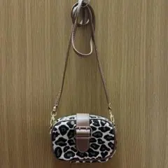 【最終価格】ミニショルダーバッグ ヒョウ柄