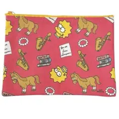 新品未開封 THE SIMPSONS フラットポーチ ⑥ シンプソンズ